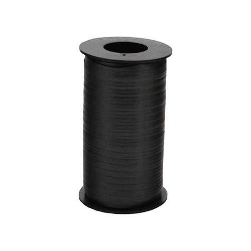 3/16 Crimped Curling Ribbon Black