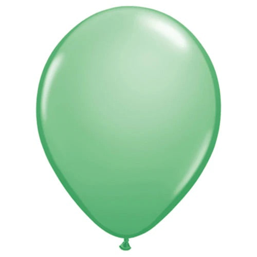 Qualatex Latex Fashion 11 inch Wintergreen Helium Quality Balloons, 100 pack